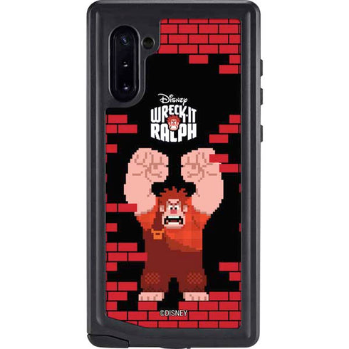 Disney Wreck-it Ralph Vintage Arcade Galaxy Note 10 Waterproof Case