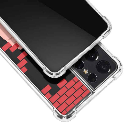 Disney Wreck-it Ralph Vintage Arcade Galaxy S21 Ultra 5G Clear Case