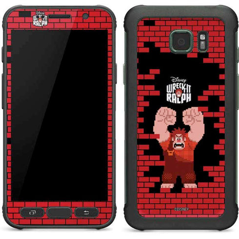 Disney Wreck-it Ralph Vintage Arcade Galaxy S7 Active Skin