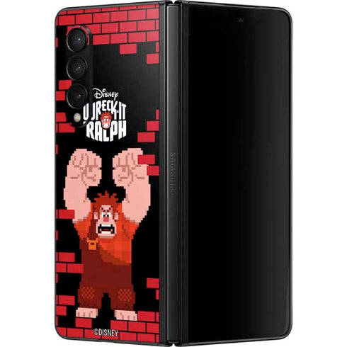 Disney Wreck-it Ralph Vintage Arcade Galaxy Z Fold3 5G Skin