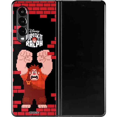 Disney Wreck-it Ralph Vintage Arcade Galaxy Z Fold3 5G Skin