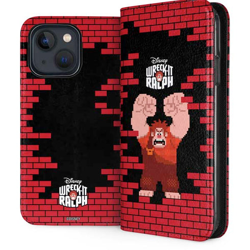Disney Wreck-it Ralph Vintage Arcade iPhone 14 Folio Case