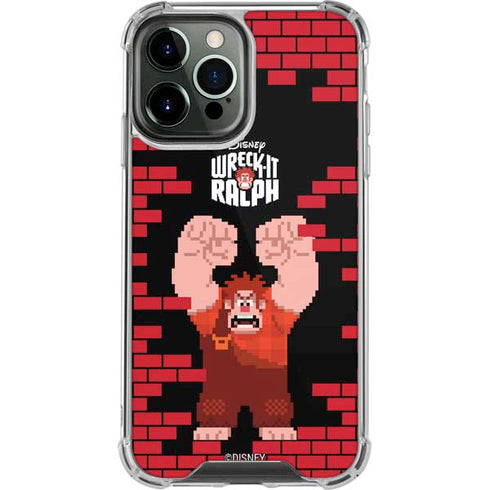 Disney Wreck-it Ralph Vintage Arcade iPhone 15 Pro Max Clear Case