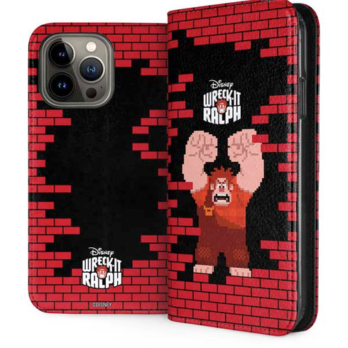 Disney Wreck-it Ralph Vintage Arcade iPhone 15 Pro Max Folio Case