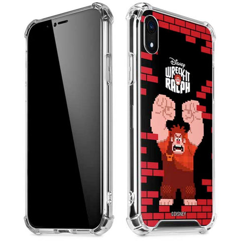 Disney Wreck-it Ralph Vintage Arcade iPhone XR Clear Case