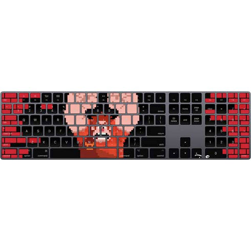Disney Wreck-it Ralph Vintage Arcade Magic Keyboard with Numeric Keypad Skin