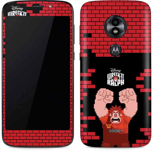 Disney Wreck-it Ralph Vintage Arcade Moto E5 Play Skin