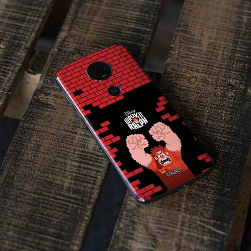 Disney Wreck-it Ralph Vintage Arcade Moto E5 Plus Skin