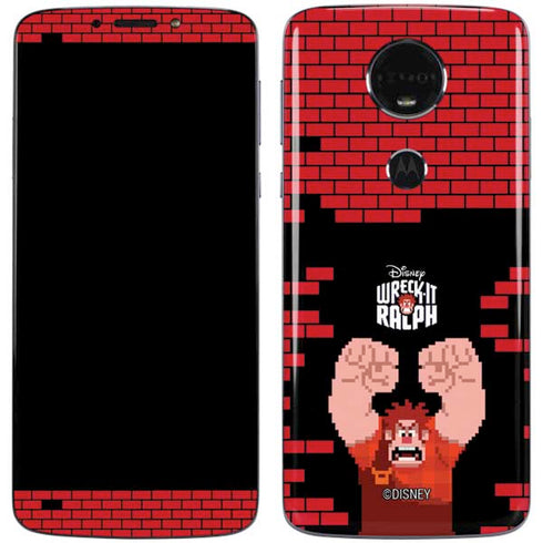 Disney Wreck-it Ralph Vintage Arcade Moto E5 Plus Skin