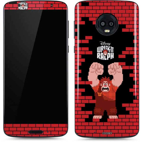 Disney Wreck-it Ralph Vintage Arcade Moto G6 Skin
