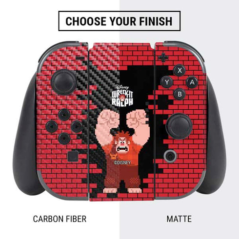 Disney Wreck-it Ralph Vintage Arcade Nintendo Switch Bundle Skin