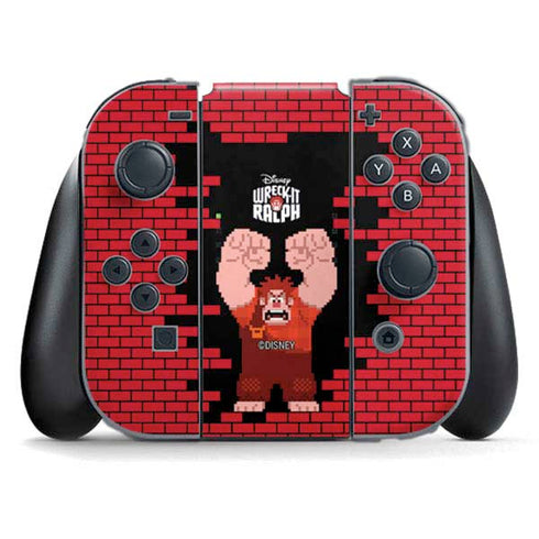 Disney Wreck-it Ralph Vintage Arcade Nintendo Switch (2017-2021) Joy-Con Controller Skin