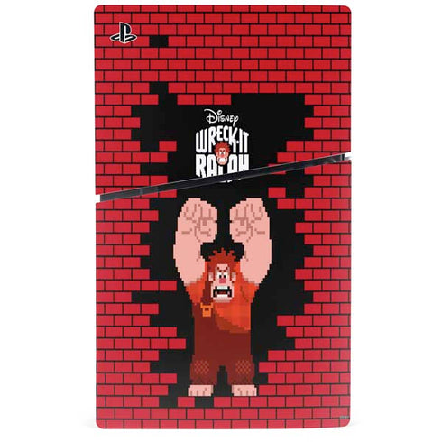 Disney Wreck-it Ralph Vintage Arcade PS5 Slim Disk Bundle Skin
