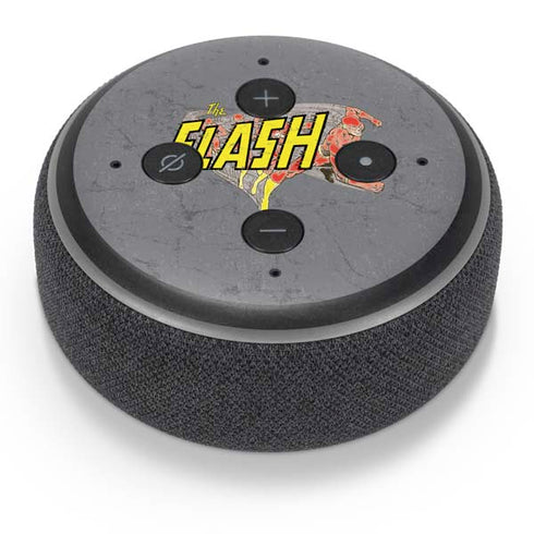 DC Comics The Flash Vintage Action Running Pose Amazon Echo Dot Skin