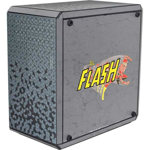 DC Comics The Flash Vintage Action Running Pose Cooler Master MasterBox Q300L Mini Tower Skin