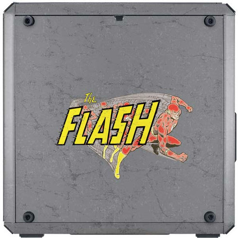 DC Comics The Flash Vintage Action Running Pose Cooler Master MasterBox Q300L Mini Tower Skin