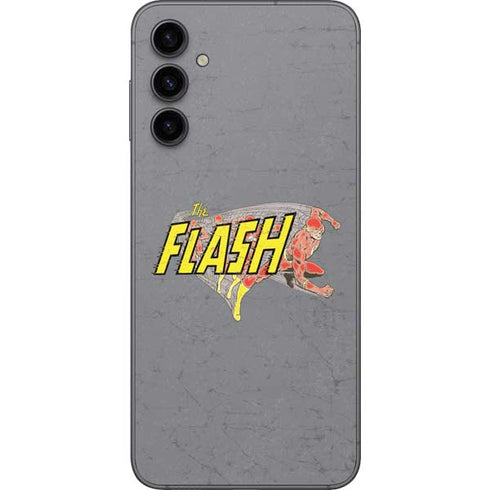 DC Comics The Flash Vintage Action Running Pose Galaxy A14 5G Skin