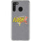 DC Comics The Flash Vintage Action Running Pose Galaxy A21 Clear Case