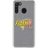 DC Comics The Flash Vintage Action Running Pose Galaxy A21 Clear Case