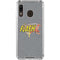 DC Comics The Flash Vintage Action Running Pose Galaxy A30 Clear Case