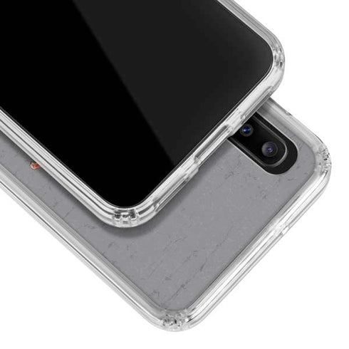 DC Comics The Flash Vintage Action Running Pose Galaxy A30 Clear Case