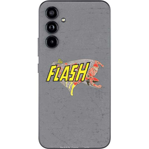 DC Comics The Flash Vintage Action Running Pose Galaxy A54 5G Skin