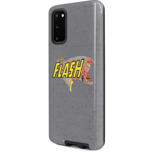 DC Comics The Flash Vintage Action Running Pose Galaxy S20 Pro Case