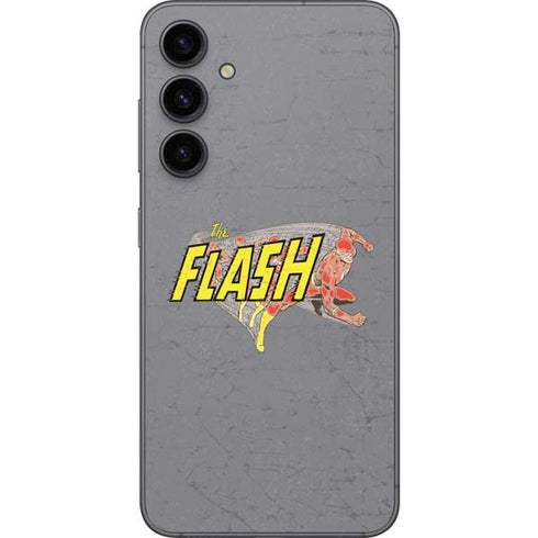DC Comics The Flash Vintage Action Running Pose Galaxy S23 FE Skin