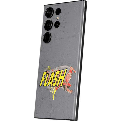 DC Comics The Flash Vintage Action Running Pose Galaxy S23 Ultra Skin
