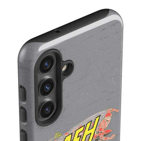 DC Comics The Flash Vintage Action Running Pose Galaxy S24 Impact Case