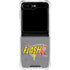 DC Comics The Flash Vintage Action Running Pose Galaxy Z Flip5 5G Clear Case