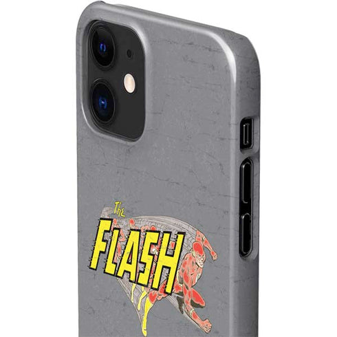 DC Comics The Flash Vintage Action Running Pose iPhone 12 Mini Lite Case