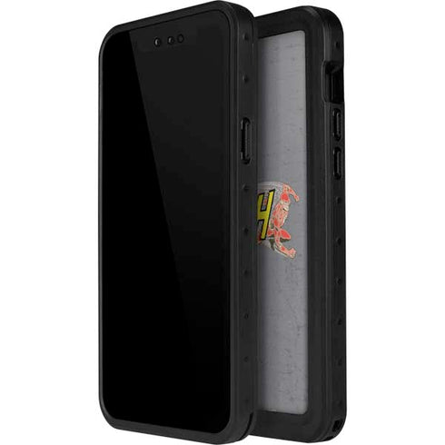DC Comics The Flash Vintage Action Running Pose iPhone 12 Pro Waterproof Case