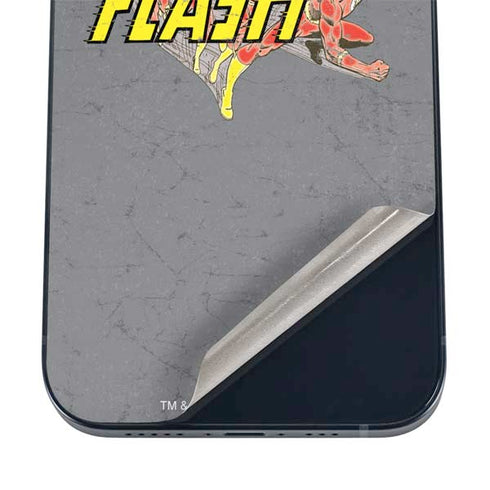 DC Comics The Flash Vintage Action Running Pose iPhone 12 Skin