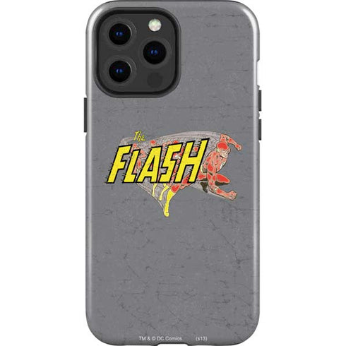 DC Comics The Flash Vintage Action Running Pose iPhone 13 Pro Max Impact Case