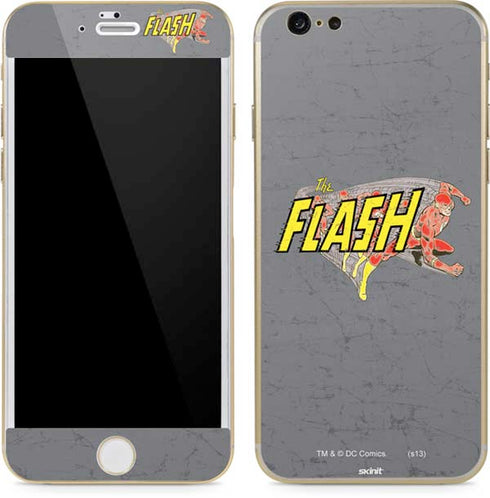 DC Comics The Flash Vintage Action Running Pose iPhone 6/6s Skin