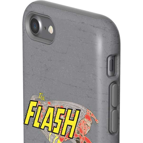 DC Comics The Flash Vintage Action Running Pose iPhone SE (2nd & 3rd Gen) Pro Case