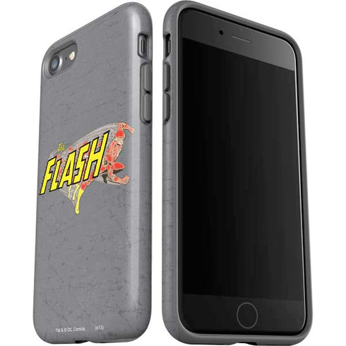 DC Comics The Flash Vintage Action Running Pose iPhone SE (2nd & 3rd Gen) Pro Case