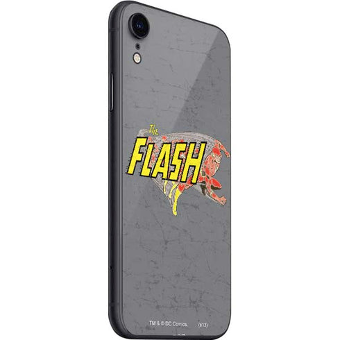 DC Comics The Flash Vintage Action Running Pose iPhone SE (2nd & 3rd Gen) Skin
