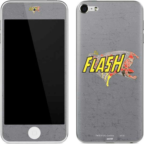 DC Comics The Flash Vintage Action Running Pose Apple iPod Skin