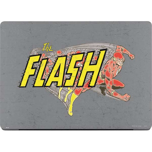 DC Comics The Flash Vintage Action Running Pose MacBook Pro 14in (2021-24) Skin
