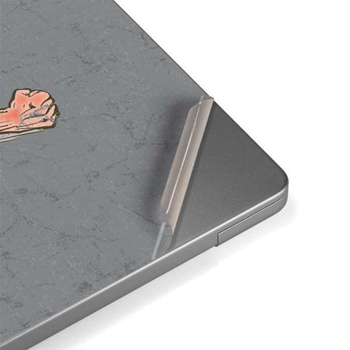 DC Comics The Flash Vintage Action Running Pose MacBook Pro 14in (2021-24) Skin