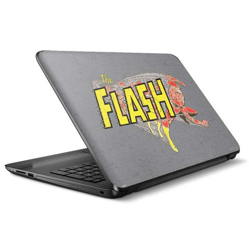 DC Comics The Flash Vintage Action Running Pose HP Notebook Skin