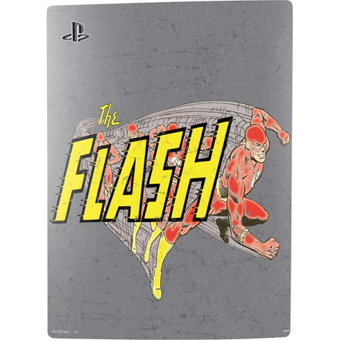 DC Comics The Flash Vintage Action Running Pose PS5 Digital Edition Bundle Skin