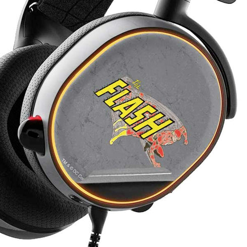 DC Comics The Flash Vintage Action Running Pose SteelSeries Arctis 5 Skin