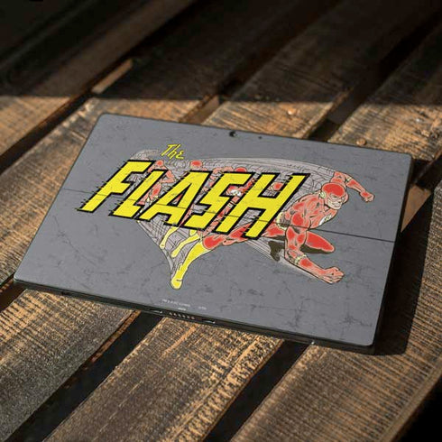 DC Comics The Flash Vintage Action Running Pose Surface Pro 7 Skin