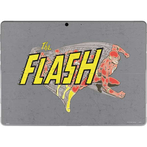DC Comics The Flash Vintage Action Running Pose Surface Pro 9 Skin