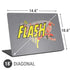 DC Comics The Flash Vintage Action Running Pose Universal Laptop 18in (14.6 x 10.6in) Skin