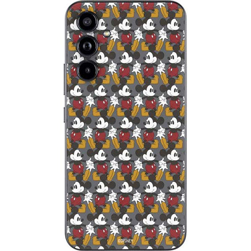 Disney Mickey Mouse Vintage Pattern Galaxy A54 5G Skin