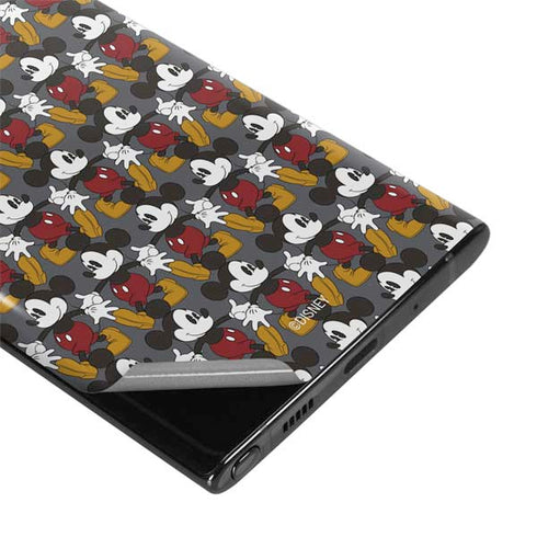 Disney Mickey Mouse Vintage Pattern Galaxy Note 10 Plus Skin